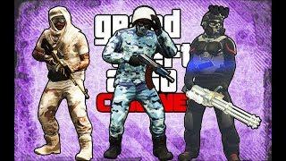 ТОПОВЫЕ КОСТЮМЫ GTA ONLINE Грабитель Спецназ Пустынный камуфляж.