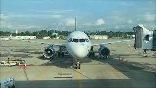 Flying in Allegiant Air A320 from Lexington LEX to Destin VPS