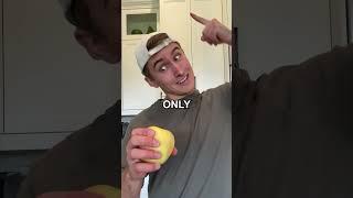 Can I Split An Apple Using 1 FINGER?