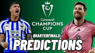 Concacaf Champions Cup Quarterfinals Predictions