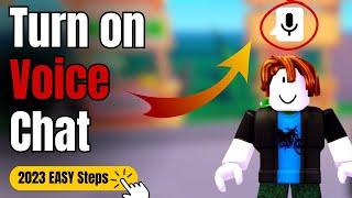 How to Enable Voice Chat in Roblox EASY Get VC in Roblox