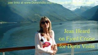 Cruise the Fjords mountains and port stops by Jean for Doris Visits