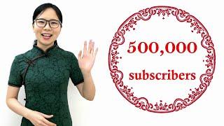 Weve reached 500000 subscribers Thank you