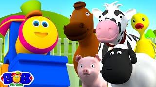 Bob The Train Went to The Farm + More Baby Songs & Nursery Rhymes