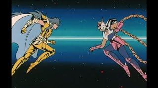 Saint Seiya - Ikki Phoenix vs Gemini no Saga - Galaxian Explosion version  Araki Cut  JapENG SUB