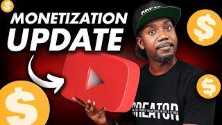 NEW YOUTUBE MONETIZATION RULES  2024