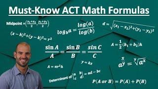 ACT Math 100+ Must-Know Formulas To Get A 36 in 2023