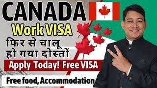  Canada FREE work permit Visa GET RESUMED? APPLY NOW    CANADA WORK VISA 2024