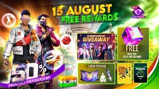 15 August Special Free Rewards  Magic Cube Store Update  Free Fire New Event  Ff New Event