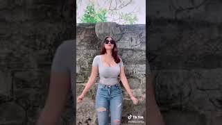 tiktok cewek cantik hot viral  kumpulan Part 4 video tiktok paling asyikk terbaru