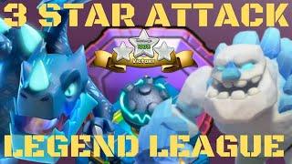 Clash of Clans - back to Legend League  Live attack 3stars using PekkaWiBowBats strategy 