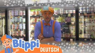 Blippi Deutsch - Blippi besucht eine Himbeerfabrik  Abenteuer und Videos für Kinder