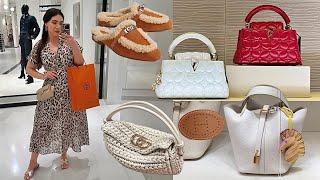 Luxury Shopping In Selfridges- New Louis Vuitton Bags Gucci Celine Hermes & Exploring New Brands