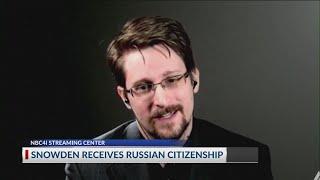 Putin grants Edward Snowden Russian citizenship