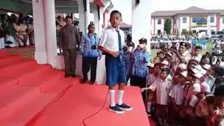 Viral.. Anak SMP nyanyi lagu Ayah dengan suara merdu sekali