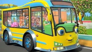 Wheels On The Bus Street Bus + More Vehicles Songs for Children