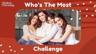 Sunshine Cruz and her kids play Whos The Most Challenge  Modern Parenting