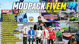 SHARE‼️MODPACK GTA SA STYLE FIVEM V8 MEDIUM VERSION FULL SKIN JDM CAR  MAPPING SUPPORT SEMUA HD