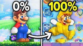 Jai 100% Mario Wonder en 10H