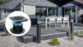 Réaliser la finition latérale dune terrasse sur plots avec JOUPLAST®