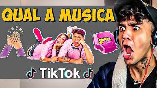 ADIVINHE A MUSICA DO TIKTOK COM EMOJIS  Quiz Musical 2024 #emillyvickof - REACT MAMUTE