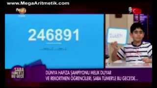 MEGA ARİTMETİK ŞAMPİYONLARI SABA TÜMERLE