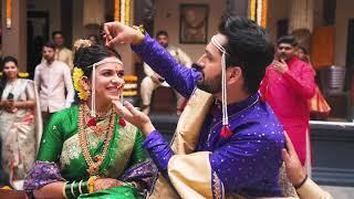 Marathi film actor Siddharth Chandekar traditional wedding film I Gaatha