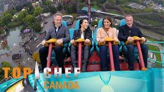 The Judges Ride Canadas Wonderlands Leviathan  Top Chef Canada