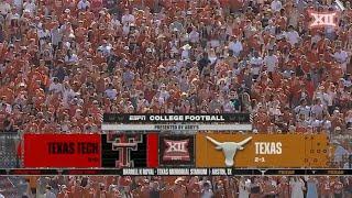 Texas Tech vs Texas Football Highlights