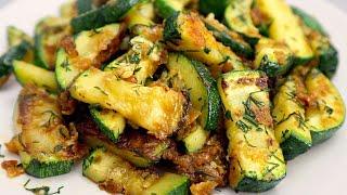 Ive never eaten such delicious zucchini Easy and quick to prepare