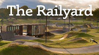 Riding the mind-blowing Railyard MTB Jump Park