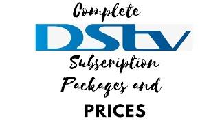 The latest DSTV Subscription packages and Price Nigeria