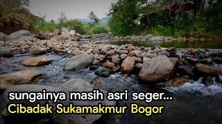 Sungai Hambalang Desa CibadakSukamakmurBogor  Sungainya Masih Asri Di Tengah Perbukitan Bogor