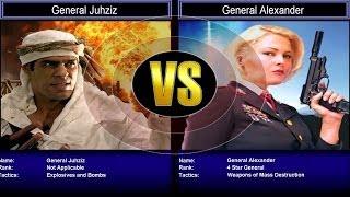 Challenge Mode Hard General Juhziz VS General Alexander