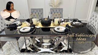 2023 Fall Tablescape & Decorating Ideas  Thanksgiving Table Decorating Ideas  Fall Decor Ideas