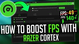 How To Boost FPS In Any Games with Razer Cortex  Improve Windows 10 Performance