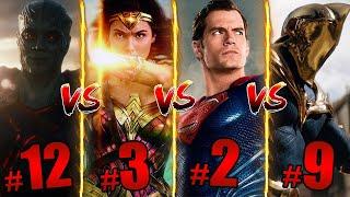 Whos Really the Most Powerful Hero in the DC Universe?  Ranking All 76 Heroes in the DCEU