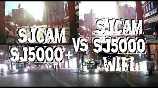 SJCAM SJ5000+ vs. SJCAM SJ5000 WIFI - Day & Night Comparison FULL HD