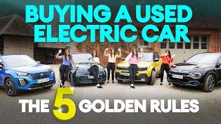 Used electric cars. The FIVE golden buying rules  Electrifying