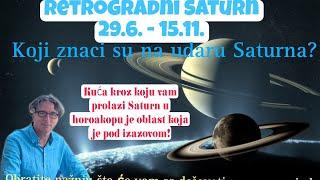 PREDRAG PETKOVIĆ RETROGRADNI SATURN 29.6. - 15.11. ŠTA KOME DONOSI I KOJI SU ZNACI NA UDARU?