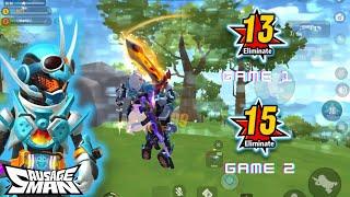 KAMENRIDER GOTCHARD STEAMHOPPERFORM Set gameplay  SSM SS11  Bolen Gplays sausage man