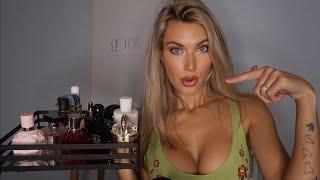 ASMR pefume collection  soft spoken & glass tapping