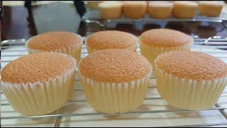 SOFT CHIFFON CUPCAKE RECIPE  HOW TO MAKE CHIFFON CUPCAKE