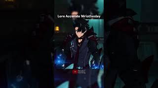 Genshin Impact Normal Wriothesley Vs Lore Accurate Wriothesley #genshinimpact