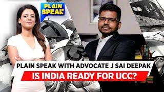 Uniform Civil Code In India  Lawyer J Sai Deepak On UCC And The Implications On Hindus  N18V