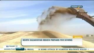 North Kazakhstan region prepares for sowing - Kazakh TV