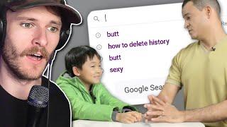 Parents check kids search history...