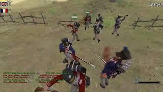 Mount And Blade Warband Napoleonic Wars 45thN vs 45e