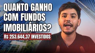 ⭐ QUANTO EU GANHO COM FUNDOS IMOBILIÁRIOS? DÁ PARA VIVER DE RENDA?