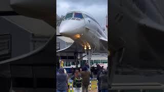 Concordes droop nose system demonstration #concorde